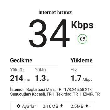 Turkcell İnternet Kilobyte Seviyesinde