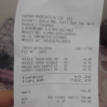 Oba Makarna Tavuk Aromalı Noodle