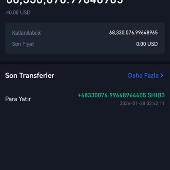 Gate.io Hatalı Shib Transferi