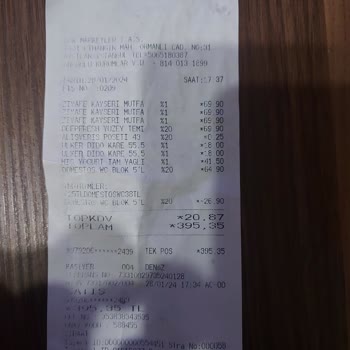 Ziyafet Mantı Şok Market