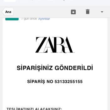 Zara Müşteri Memnuniyetsizliği Dikkatsizlik