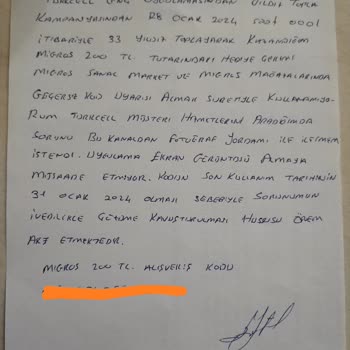 Turkcell Genç Migros Hediye Çeki Geçersiz