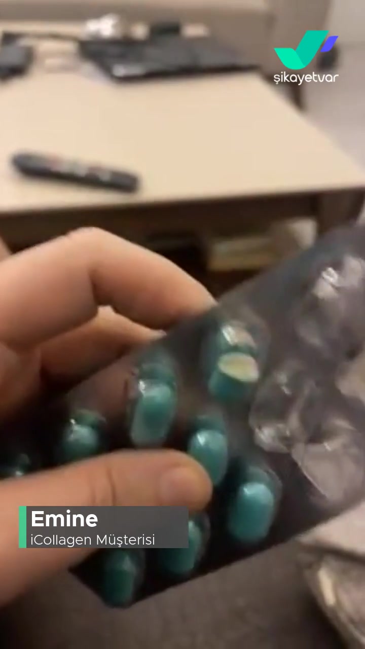 iCollagen Paketli Üründe Yarım Tablet! videonun kapak resmi