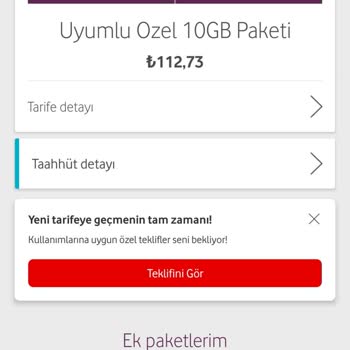 Vodafone Taahhüde Uymuyor. Zam Yapmış
