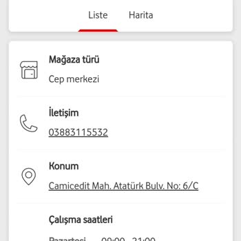 Vodafone Kayıt Dışı 500 TL