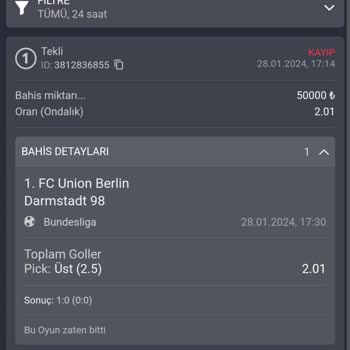 Betbox 50 Bin Tl Kaybettiğimde Bonus Talebimi Kapattı