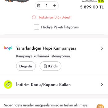Boyner Hediye Çarkı Şartları Sorunu