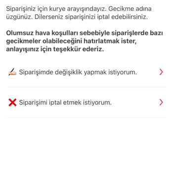 Yemeksepeti Kurye Olmaması Sipariş Teslimatı Gecikmesi