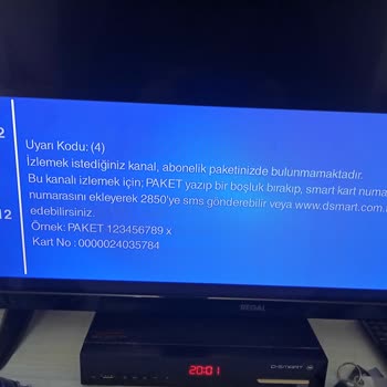 D-Smart Cihaz Değişim Sorunu