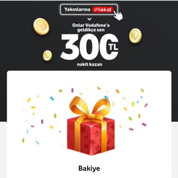 Vodafone Link At Para Kazan Param Yatmadı.