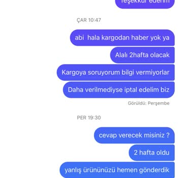 Petra Exclusive Ürünün İadesi İstiyorum