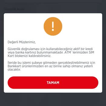 Ziraat Bankası Şifre Sorunu Sim Bloke Sorunu