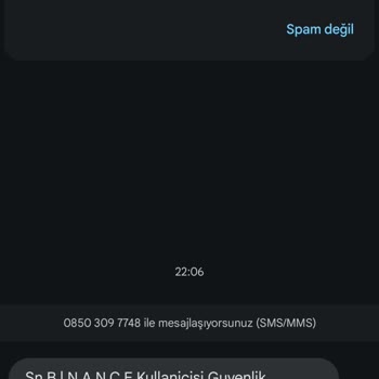 Binance Hesabınız Kısıtlandı Mesajı