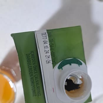 İçim Marka Şeftali Meyveli İçecekten Çıkan Yabancı Madde!