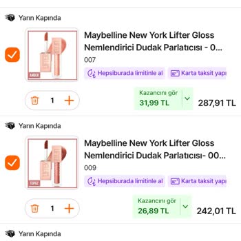 Hepsiburada İndirimli Ürünü Sepette Fazla Gösteriyor