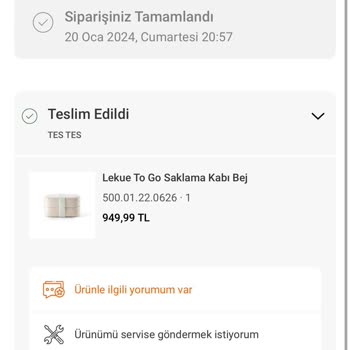 Karaca Züccaciye Karaca'dan Yanlış Ürün Gönderimi!