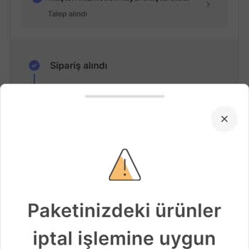 Hepsiburada Sipariş İptal Edememe Sorunu!