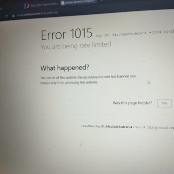 Zula Sitesi Kayıt Olma Problemi