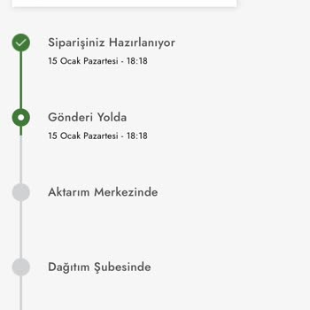 Aras Kargo 2 Haftadır Kargomla İlgili Bir Hareket Göstermiyor