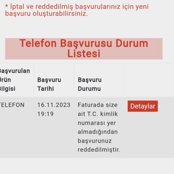 Gençlik ve Spor Bakanlığı Vergisiz Telefon Başvuru Reddi