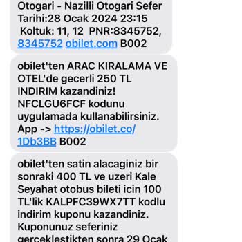 Kale Seyahat Hakkında Bir Geri Bildirim