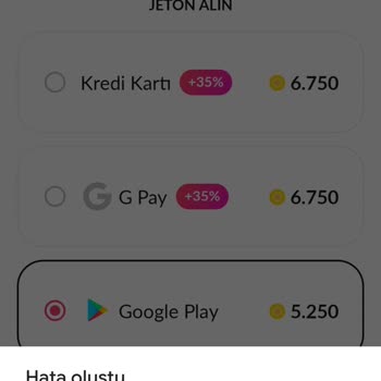 Tango'da Coin Yükleme Sorunu!