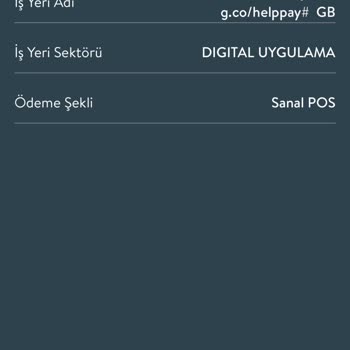 Helppay GB Kartımdan Para Çekmiş