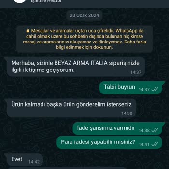 Scatti Para İadesi Etmiyorlar