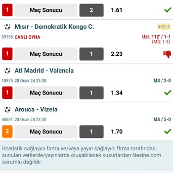 Nesine Güvenilmez Yazıklar Olsun