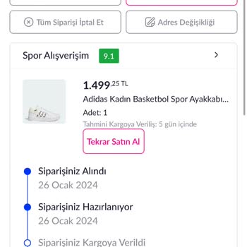 Pazarama Lütfen Ürünü İptal Etmek İstiyorum