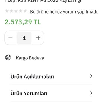 Tedarikçi Firma Oto Tyres Ve Satıcı Epttavm Uygunsuz Sipariş İptali