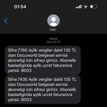 Vodafone 1240 Docuworld Belgesel