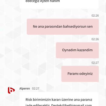 Betbigo Paramı Ödemiyor. Kazancımı Siliyor.
