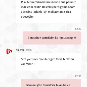 Betbigo Paramı Ödemiyor. Kazancımı Siliyor.