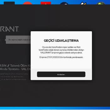 Valorant Hesabıma Gereksiz Ban