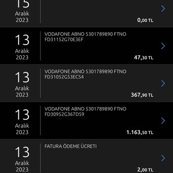 Vodafone İptal Ettik Dedikleri Faturamı İptal Etmemiş
