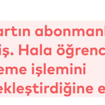 İstanbul Kart Vizeleme Sorunu