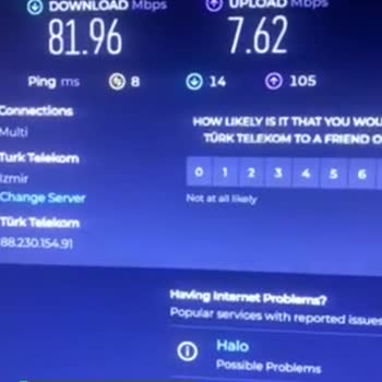 Türk Telekom 100 Mbps Düşük Upload Sorunu