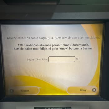 VakıfBank ATM Paraya El Koydu. Yine Mağdur Etti