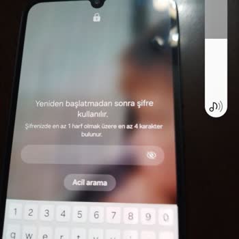 Samsung Telefonum 1 Harf Olmak Üzere 4 Karakter Bulunur Hatası Veriyor