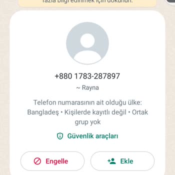 Usdtsto.com Yabancı Numaradan Gelen WhatsApp Mesajı