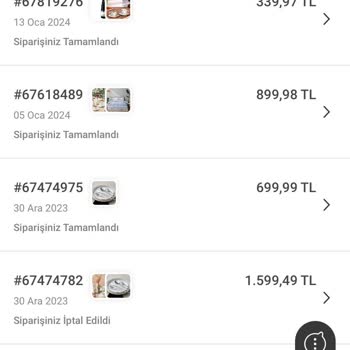 Karaca Züccaciye Ürün İade Edilemiyor