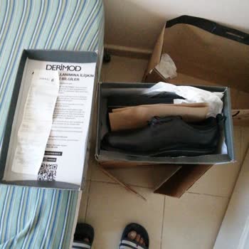 Derimod Kış İçin Aldığım Ayakkabı Su Geçiriyor