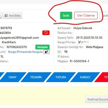 Açelya Okcu Ücret İademi Alamıyorum