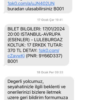 Pamukkale Otobüs Firması Ciddiyetsizliği