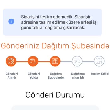 Aras Kargo Kargo Şubede Olmasına Rağmen Teslim Etmeliler