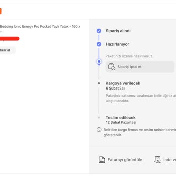 Hepsiburada Ve Yataş'dan Ürünü İptal Edemiyor, Adres Değiştiremiyorum.