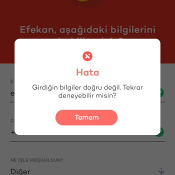 Tosla Ne İşle Meşgulsünüz Hatası