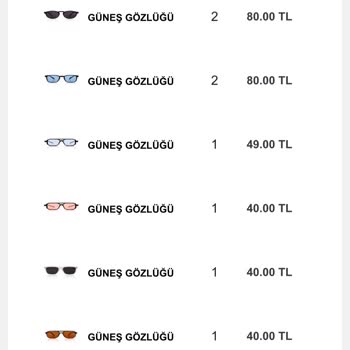 Modalucci 22 Tane Gözlüğümü Göndermedi.