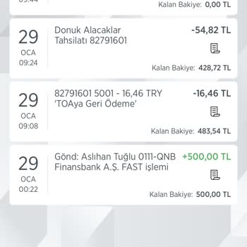 Ziraat Bankası Ziraat Tao Ya Borç